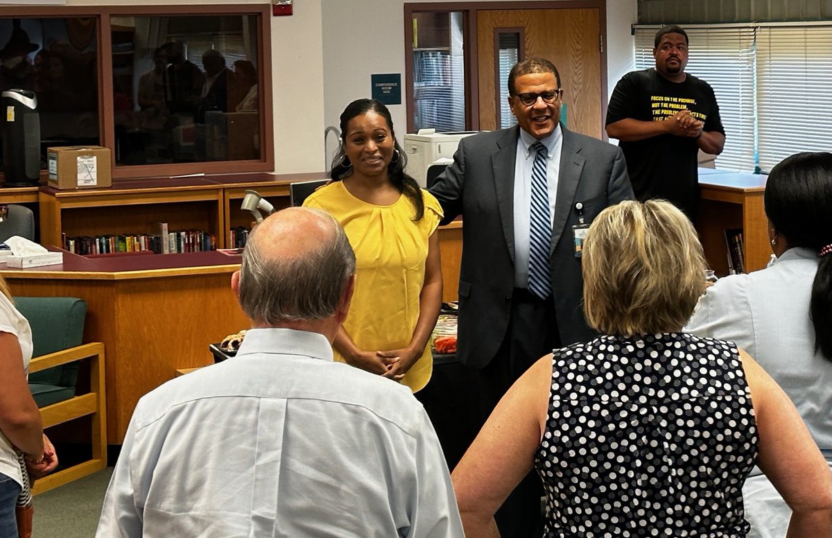Congrats Dr. Cheronda Farrish, the new principal <a href="/CedarLaneHS/">Cedar Lane - FCPS</a>
