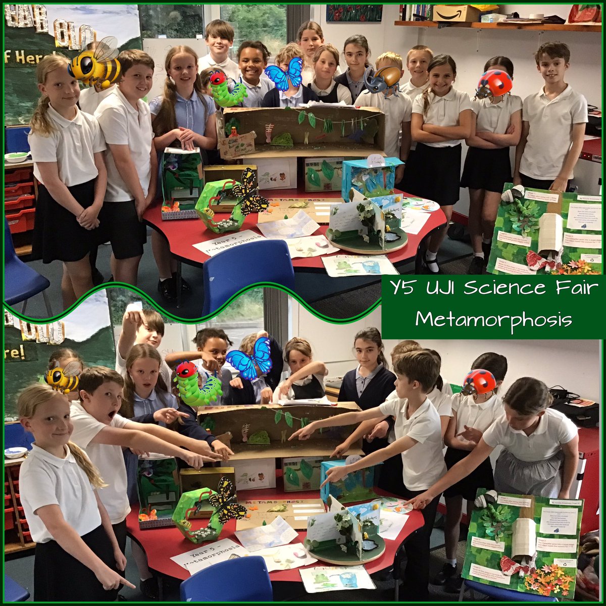 UpperthongJI's tweet photo. Oh and look at year 5’s splendid contributions to the school Science Fair today. Super proud. #UJIY5 #UJIScience https://t.co/5vh4FHwnxQ