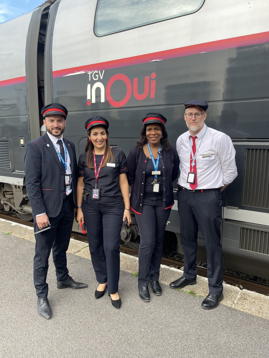 Accompagnement du 1er train en Titulaire de nos managers de l’UO Train Paris Nord <a href="/SNCFVoyageurs/">SNCF Voyageurs</a> <a href="/TGVINOUI/">TGV INOUI</a>  Une équipe motivée et dynamique.