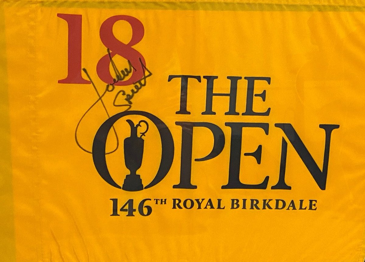 sfs_ffb's tweet photo. New Auction Item Alert! The auction features signed golf flags from Jordan Speith, Justin Thomas, Sergio Garcia, &amp; Brooks Koepka along with an autographed golf bag by Xander Schauffele. The auction will be live next Friday, July 21st at 10am! @microsoft @remax @FightBlindness https://t.co/kf5UCfTzUU