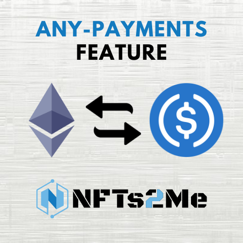 NFTs2Me's tweet image. 📣 Did you know?

With @NFTs2Me, you can set the minting fee in any ERC-20, like 💵 USDC or WBTC.

What if the user doesn't have that ERC-20? No problem!

With our anypayments feature they will be able to also pay using the native token seamlessly.

👇