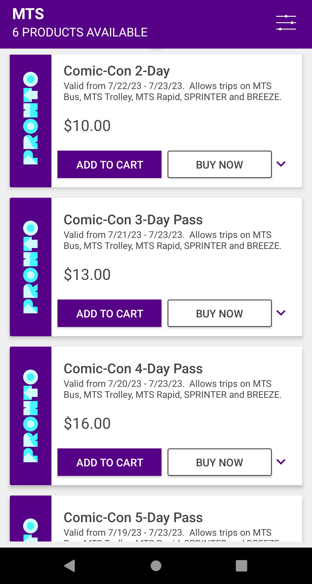 SDCC Unofficial Blog on Twitter "UPDATE sdmts's discounted SDCC