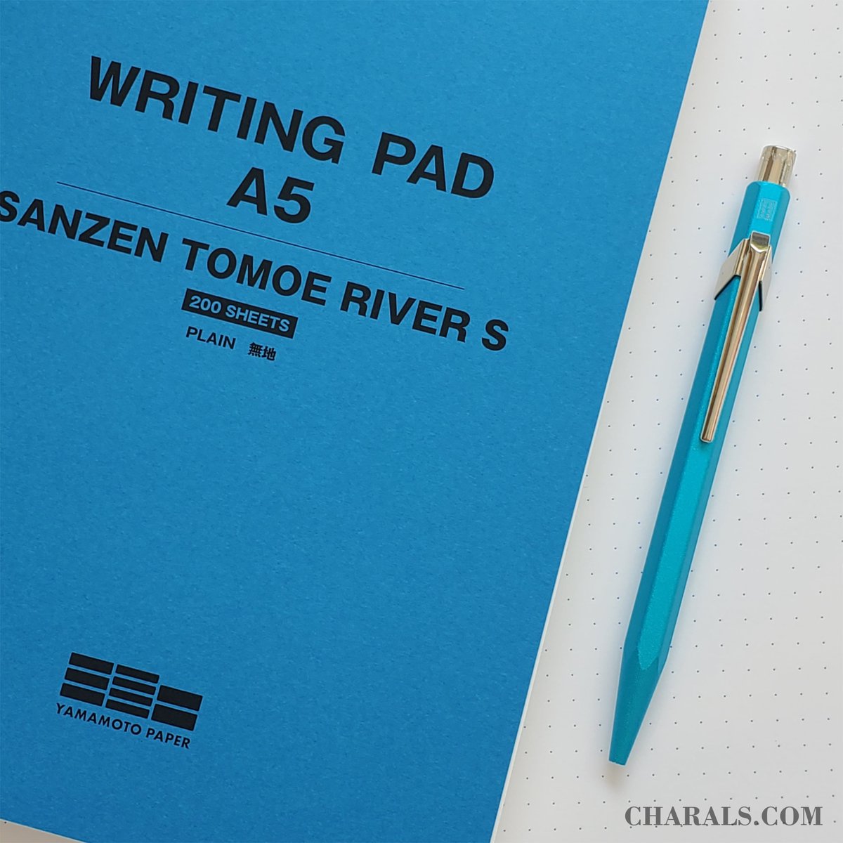 charalsboutique's tweet photo. Caran d'Ache 849 in Colormat-X Turquoise now available. And new Tomoe River paper too! #carandache #carandache849 #849ballpoint #swissmade #tomoeriver #japanesepaper #japanesestationery #vancouverpenstore #vancouverpenshop #robsonstreetsmallbusiness #supportlocalvancouver https://t.co/W9alt7KS2Y