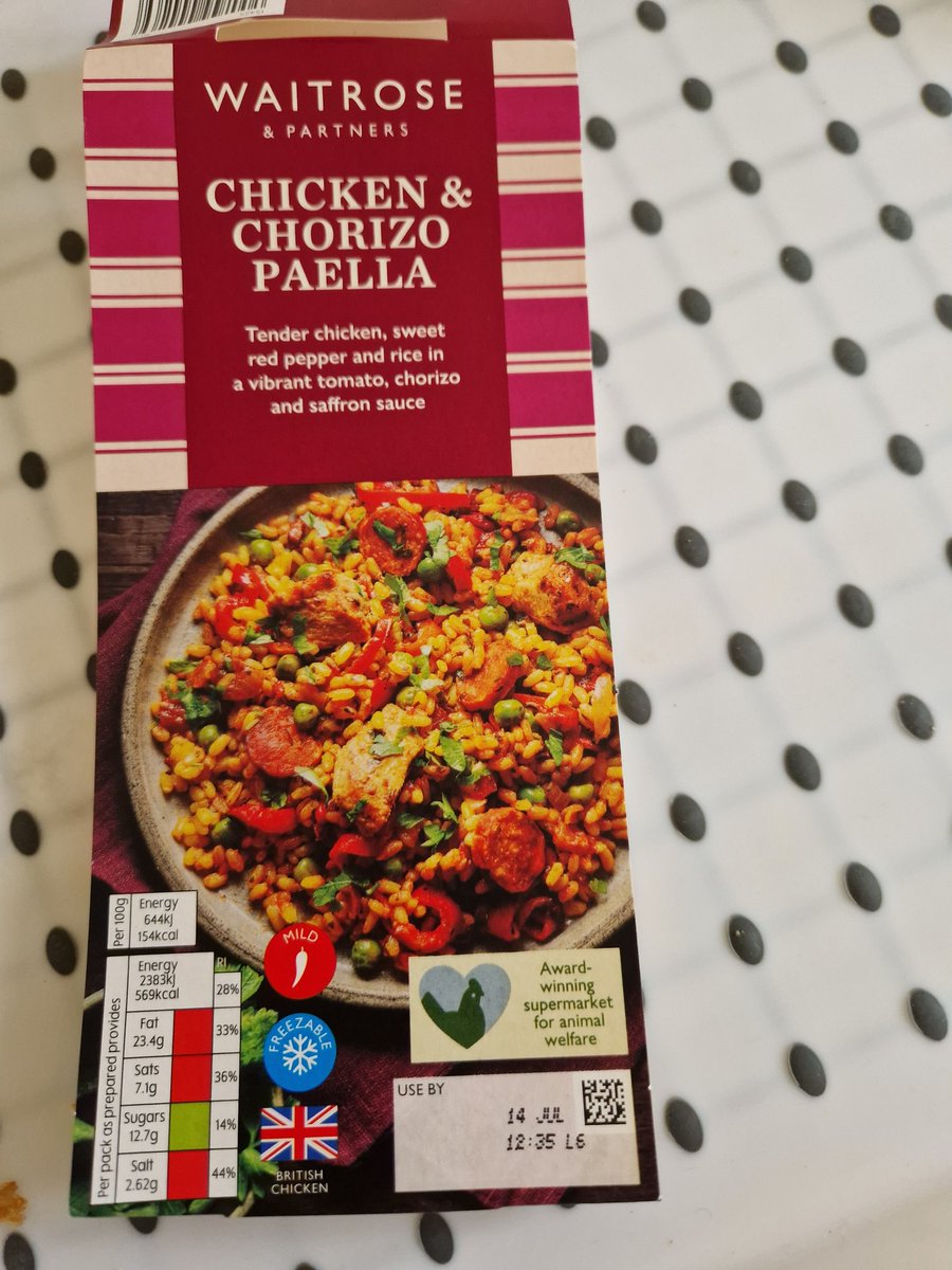 spin1963's tweet photo. Really disappointed with @waitrose information on ready meal packaging.  There is nothing in the main info to indicate fish products.  Luckily I am not allergic to shellfish. Just picked this cos I don't like prawns. https://t.co/oog9Pe4Jjn