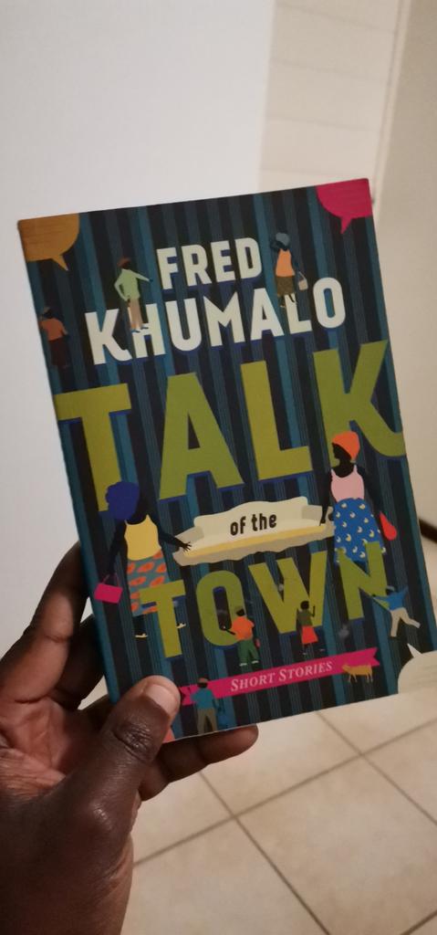 The past 6 months has been hard for me to read books consistently so, but today I go back to basics, commit and make time. So Talk of the Town by @FredKhumalo will take me through the cold, I know I am in for a good laugh, historic lessons, and thought provoking stories.