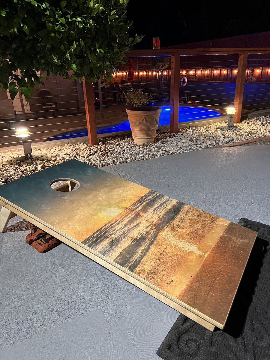 CornholePatches's tweet photo. Cornhole life 🙌🏽 https://t.co/YXmV4OjF37