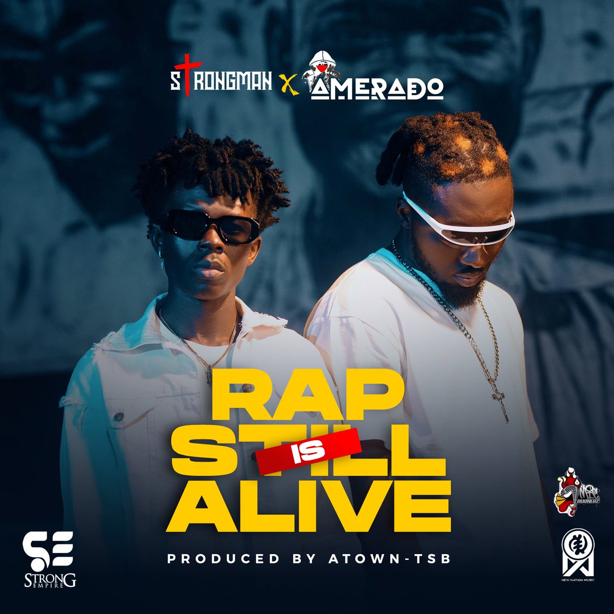 Out this Friday, 14/07/23 ⏳
Amerado x <a href="/StrongmanBurner/">Strongman Burner</a>  - Rap Is Still Alive (Prod by <a href="/AtownTsb/">Atown TSB</a> )
Pre-save here: onerpm.link/RapIsStillAlive

#RapIsStillAlive