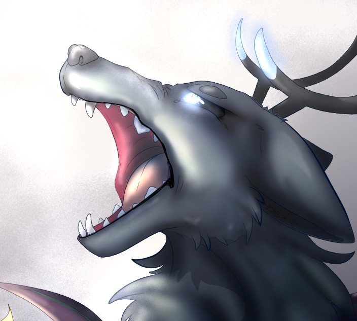 FloofKeblin's tweet photo. Thought I'd share a little face zoom in of this piece for DragonofAkasha's Cepheus for ArtFight!

Enjoy!

Come fight me!! https://t.co/12d05mFC2G https://t.co/J3ZE54BY1N