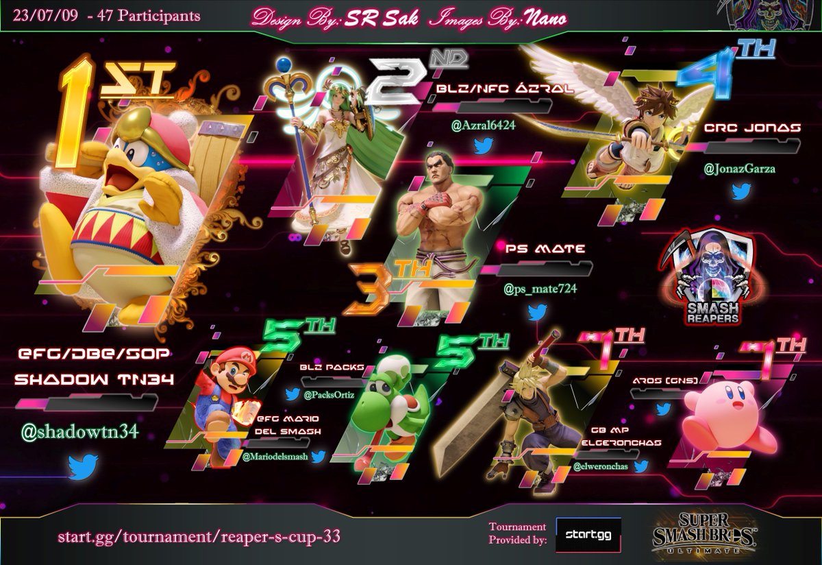 Smash Reapers tweet media