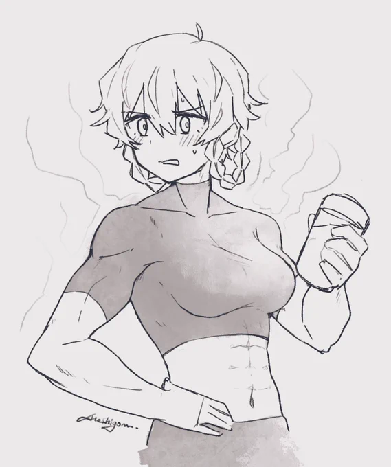 💪β
 #一日一鈴羽 