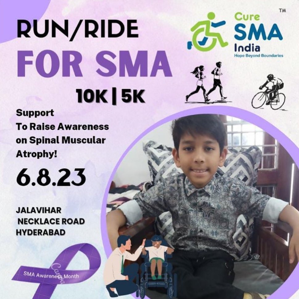 Unite for #SMAawareness one step at a time.  Join #FightAgainstSMA ; Be a voice of change. Support #SMAwarriors they are our everyday heroes. 

#SaveSMAlives #SupportSMArun #SMAawareness #RunforSMA #SmackSMA
