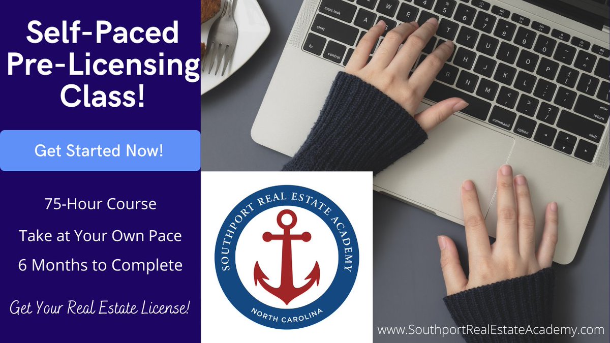SPREAcademy's tweet photo. Ready to get your real estate license? Take your 75hrs of Pre Licensing on your own time. (Once registered, you have 6 months to complete the course which also means passing the end-of-course exam)

Have questions? Call us 910-721-0395
Sign up here:... https://t.co/SVLkER1ikM https://t.co/MBbiT3r333