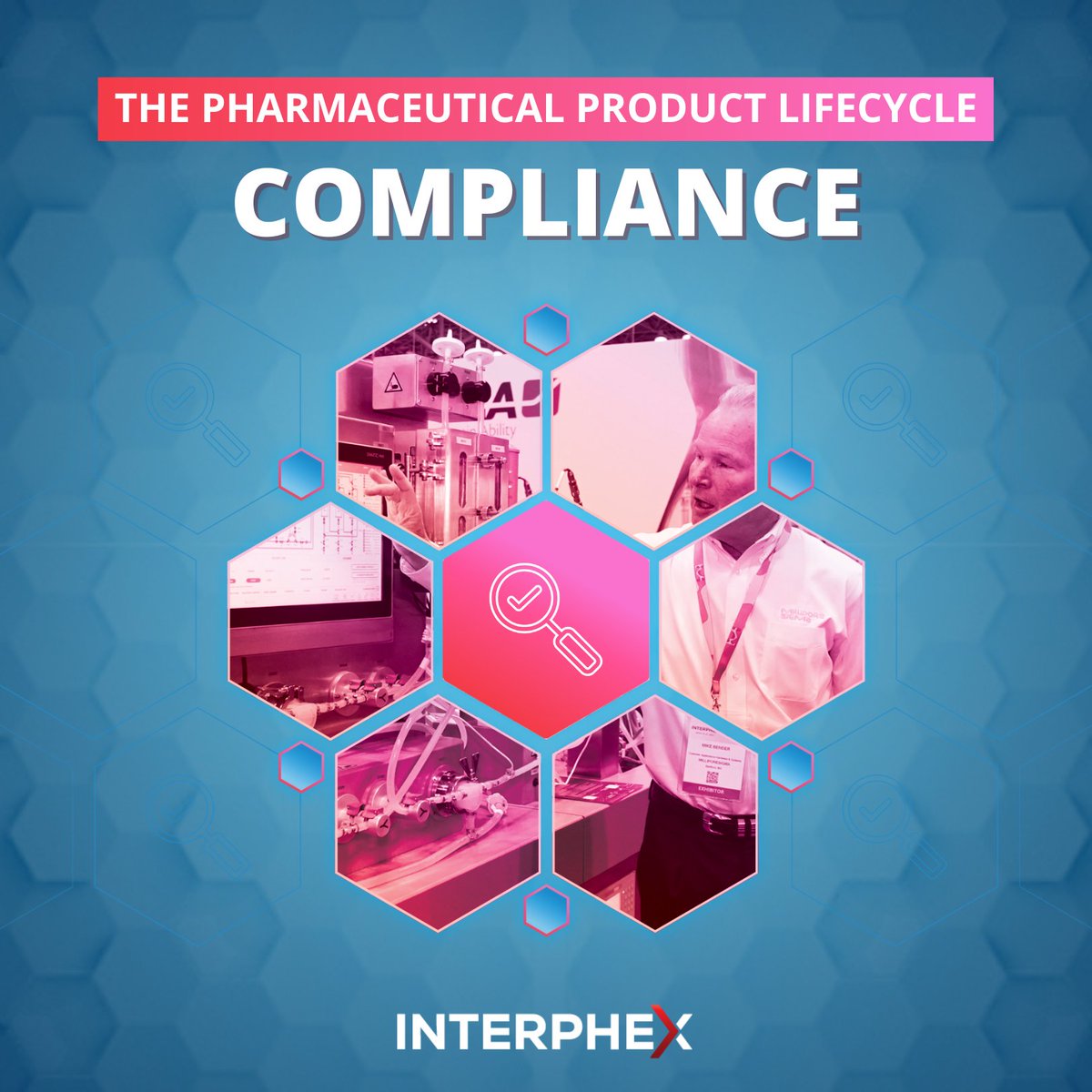 INTERPHEX's tweet image. ⚠️ Don&apos;t let #compliance take a back seat.

Stay ahead of the game and join us this month as we delve into the latest trends in #pharma compliance. Plus, buckle up for education sessions curated from #INTERPHEX2023.