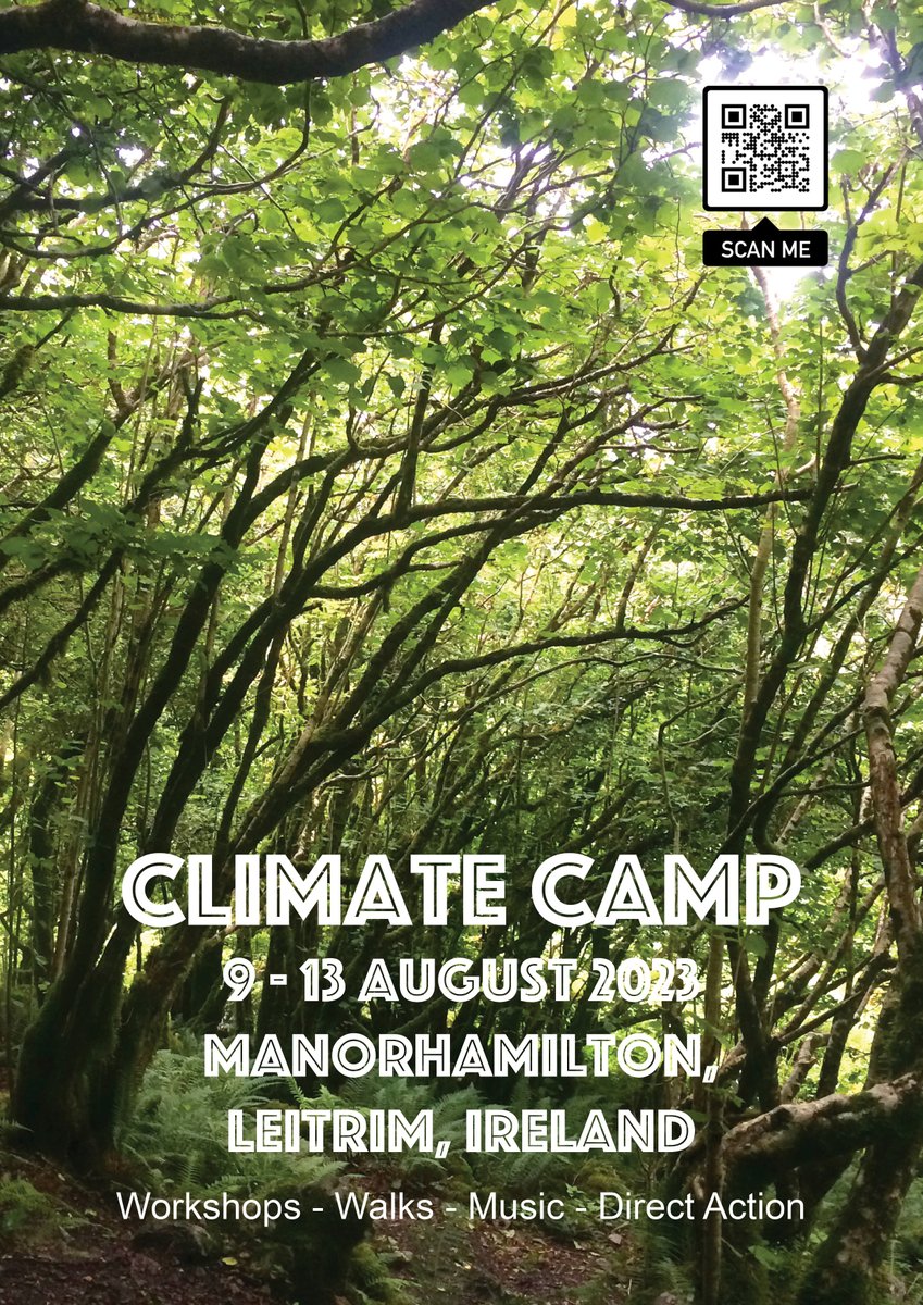 sli_eile_'s tweet image. Thirty days to go to Climate Camp 2023 and we’re so excited! We'd love your help with spreading the word. Here's an A4 poster to print out and stick up in your community.

#ClimateActionNow #ClimateEmergency #ClimateCamp #climatejustice