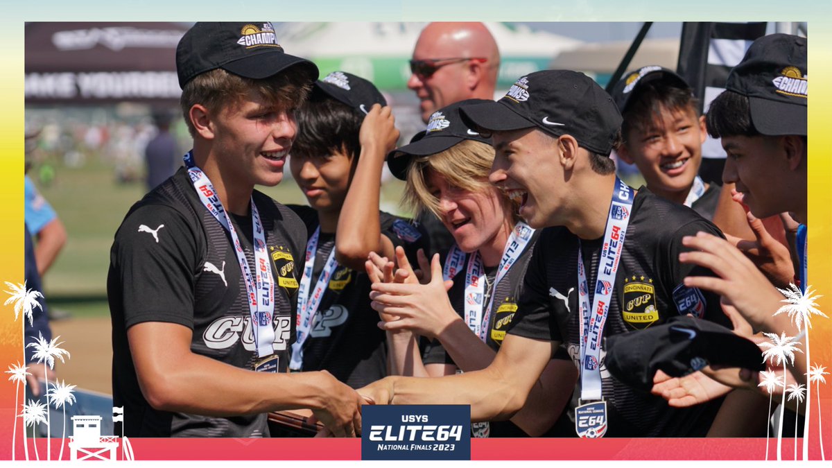 NationalLeague's tweet photo. Congrats to @cincyunited on winning the Elite 64 16U Boys title!

#EveryMomentCounts | #EarnYourPlace https://t.co/2PeEmGrEyv