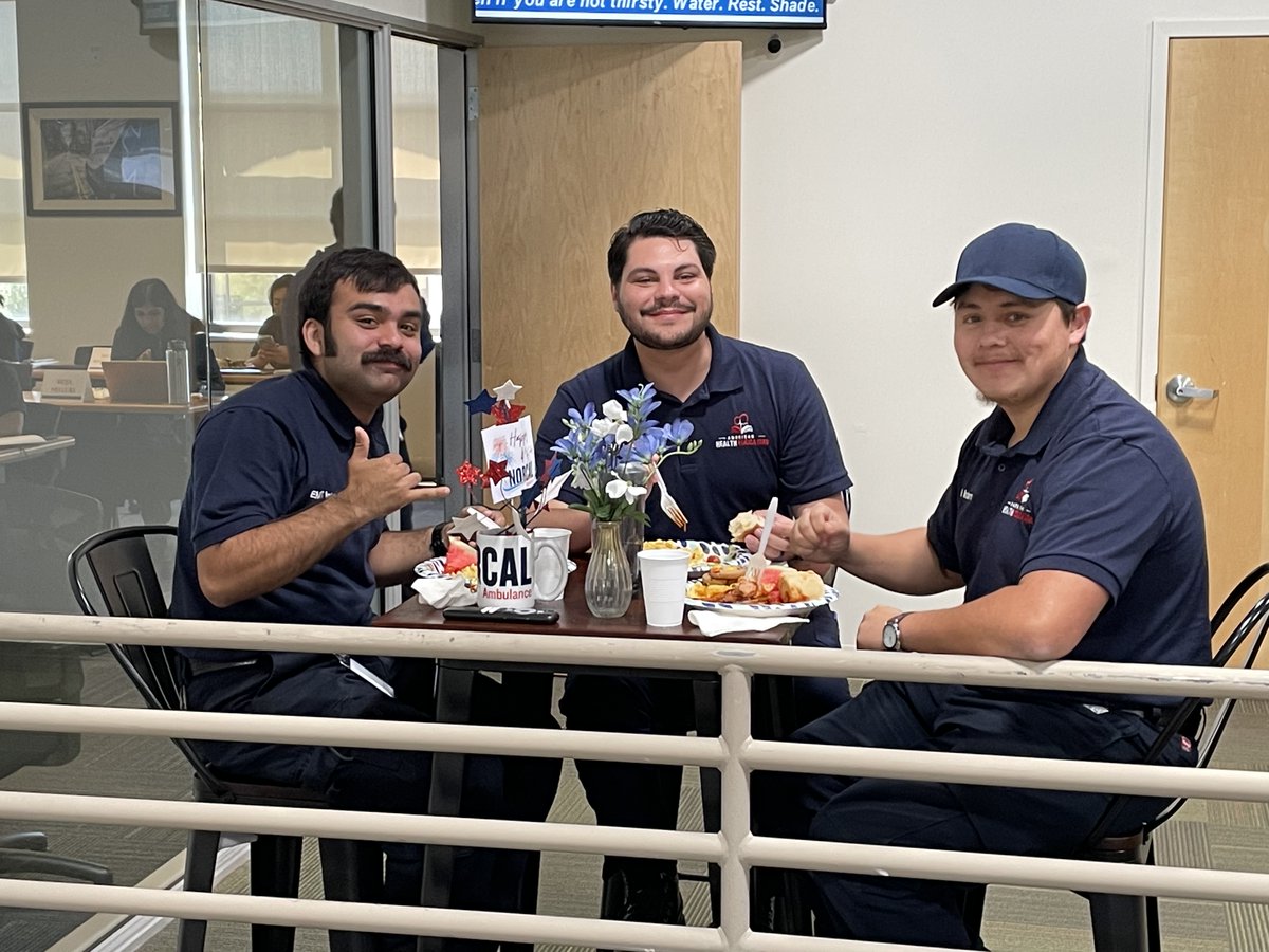 AHEDublin's tweet image. Finals week was a busy one!  Thanks to NORCAL Ambulance for catering a fantastic lunch for the #emtstudents, cooked by our amazing Medical Director, Dr. Nazareno. americanhealtheducation.com/emt

#becomeanemt #emttraining #firstresponder #emtclass #emtcourse #emtcertification