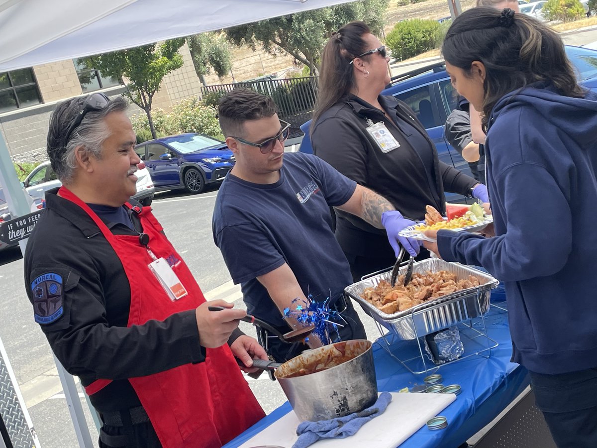 AHEDublin's tweet image. Finals week was a busy one!  Thanks to NORCAL Ambulance for catering a fantastic lunch for the #emtstudents, cooked by our amazing Medical Director, Dr. Nazareno. americanhealtheducation.com/emt

#becomeanemt #emttraining #firstresponder #emtclass #emtcourse #emtcertification