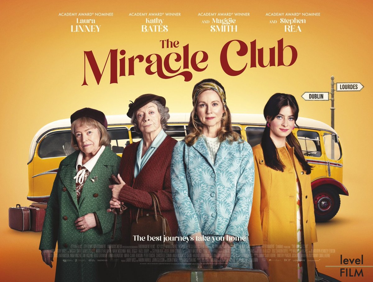MovieSceneCan's tweet photo. #Contest: DM us the word "THE MIRACLE CLUB" with your city to be entered to win a pair of Run-of-Engagement tickets to see film at any Cineplex where film is playing.

🎬 Deadline 7/14/23 @ 11:59 (pt)

IN THEATRES FRIDAY, JULY 14

#Giveaway #TheMiracleClub #Cineplex #levelFilm https://t.co/uXK662sr22