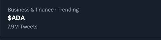dannyribar's tweet image. Stop tweeting about this $ADA please! On a serious note? 10M maybe #thoon?

#Cardano
