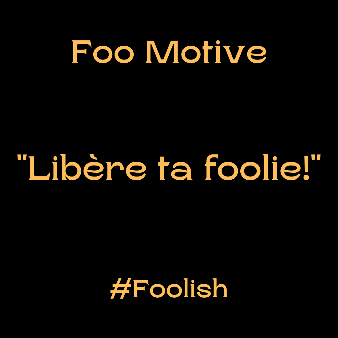 foolishsn's tweet photo. Ne sois jamais coincé(e)!
#foolish💡 #foo_motive #befoo #folie #foolie #génie #créativité #intelligence #artiste #artistique #art #inspiration #punchline #libre #Free #freedom #cool #senegal #jeune #etudiants #relax https://t.co/QQIzPnbZaJ