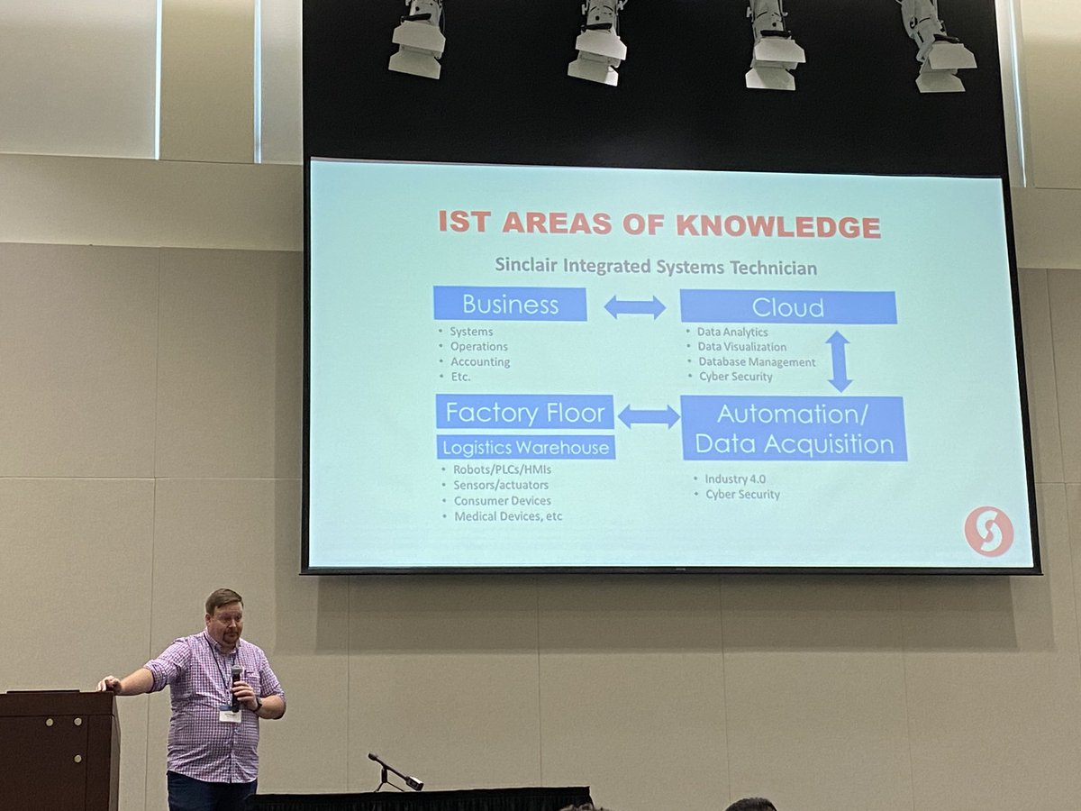 “Cybersecurity is not a professional. It’s a lifestyle.” Eric Renegar at the Day 1 working lunch at Summer Working Connections 2023. #SummerWC23