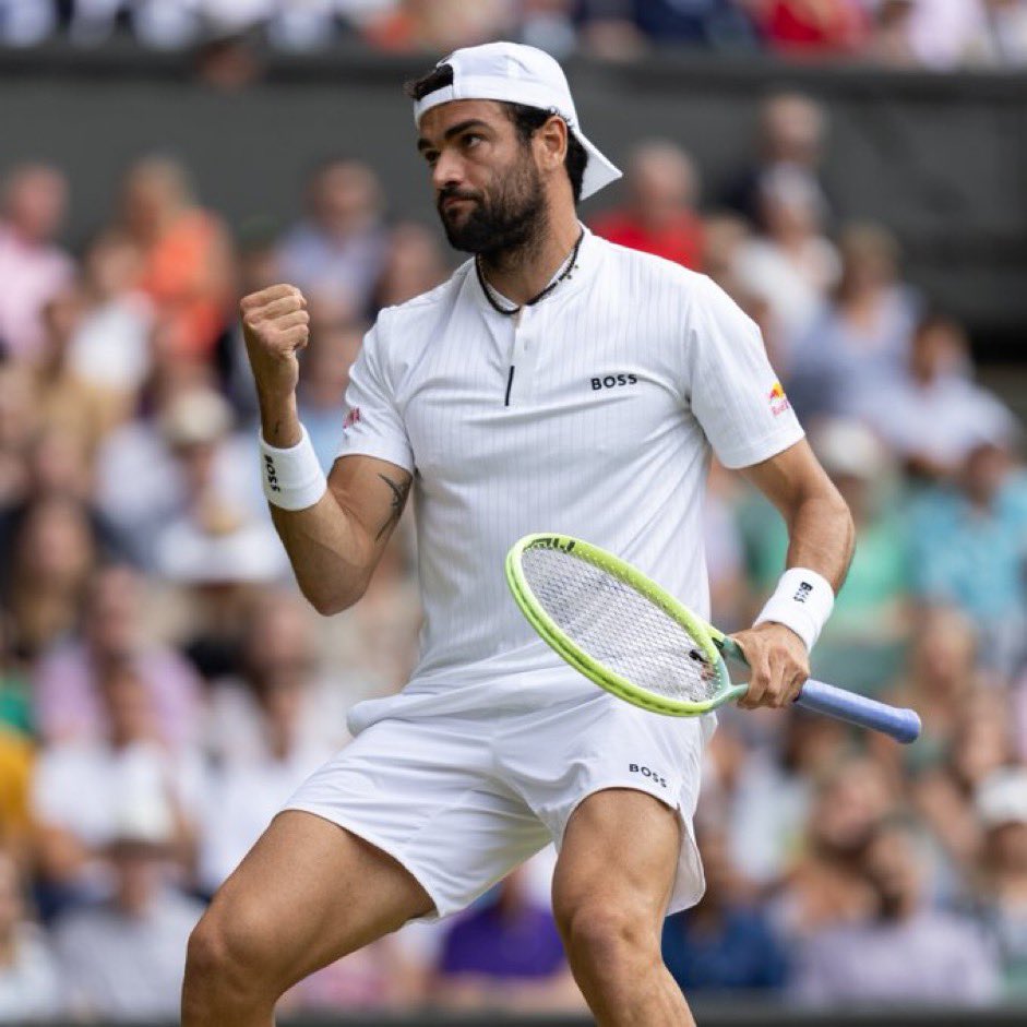 Matteo! Ma quanto mi sei mancato! #Berrettini