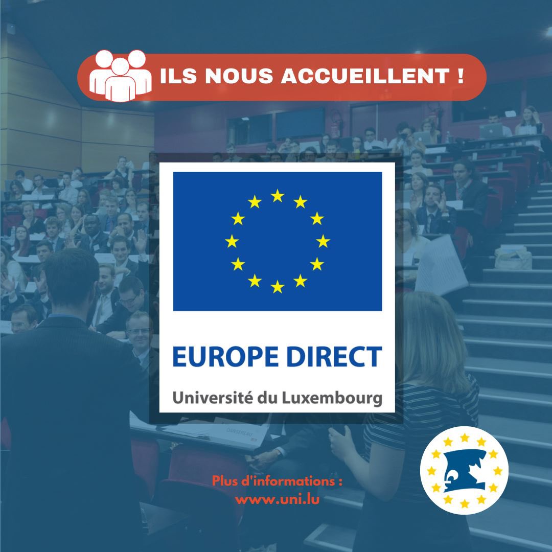 laSPECQUE's tweet photo. [PARTENARIAT]
📣À l'occasion de son édition 2023, la SPECQUE aura le grand privilège d'être soutenue par notre partenaire : le centre Europe direct de l'Université du Luxembourg !
#luxembourg #specque #specque2023 #partenaire #merci #accueil https://t.co/GEr1V1TfvG
