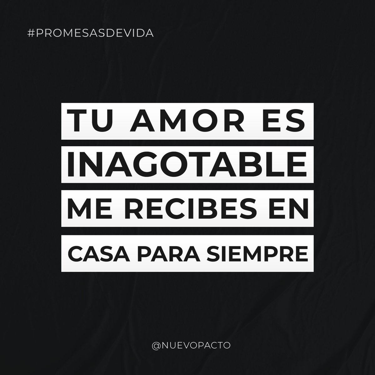 NuevoPactoSS's tweet photo. π£π₯π’π ππ¦ππ¦ ππ π©πππ
En tus brazos JesΓΊs, cada miedo y temor se apaga.
TΓΊ me enseΓ±a a confiar, cuando mi fe desmaya.
TΓΊ amor, nunca se rinde.
#Promesasdevida #Exaltemos #Alabanza #NuevoPacto https://t.co/EhxDjA3STj