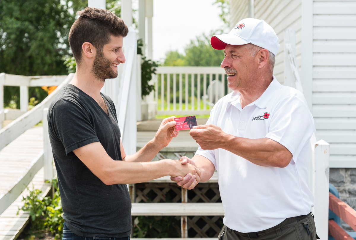 Your Legion membership matters! When you join, you’re helping the Legion to continue to advocate for Veterans’ benefits and wellbeing.

Enjoy full membership benefits for just half-price: legion.ca/join-us