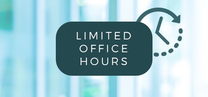 Sorry for the inconvenience, but the main office is keeping limited office hours this week. We are open on most weekdays through summer from 8-2, but keeping these hours will be difficult this week. Please call ahead to be sure we are open: (508) 351-7010.