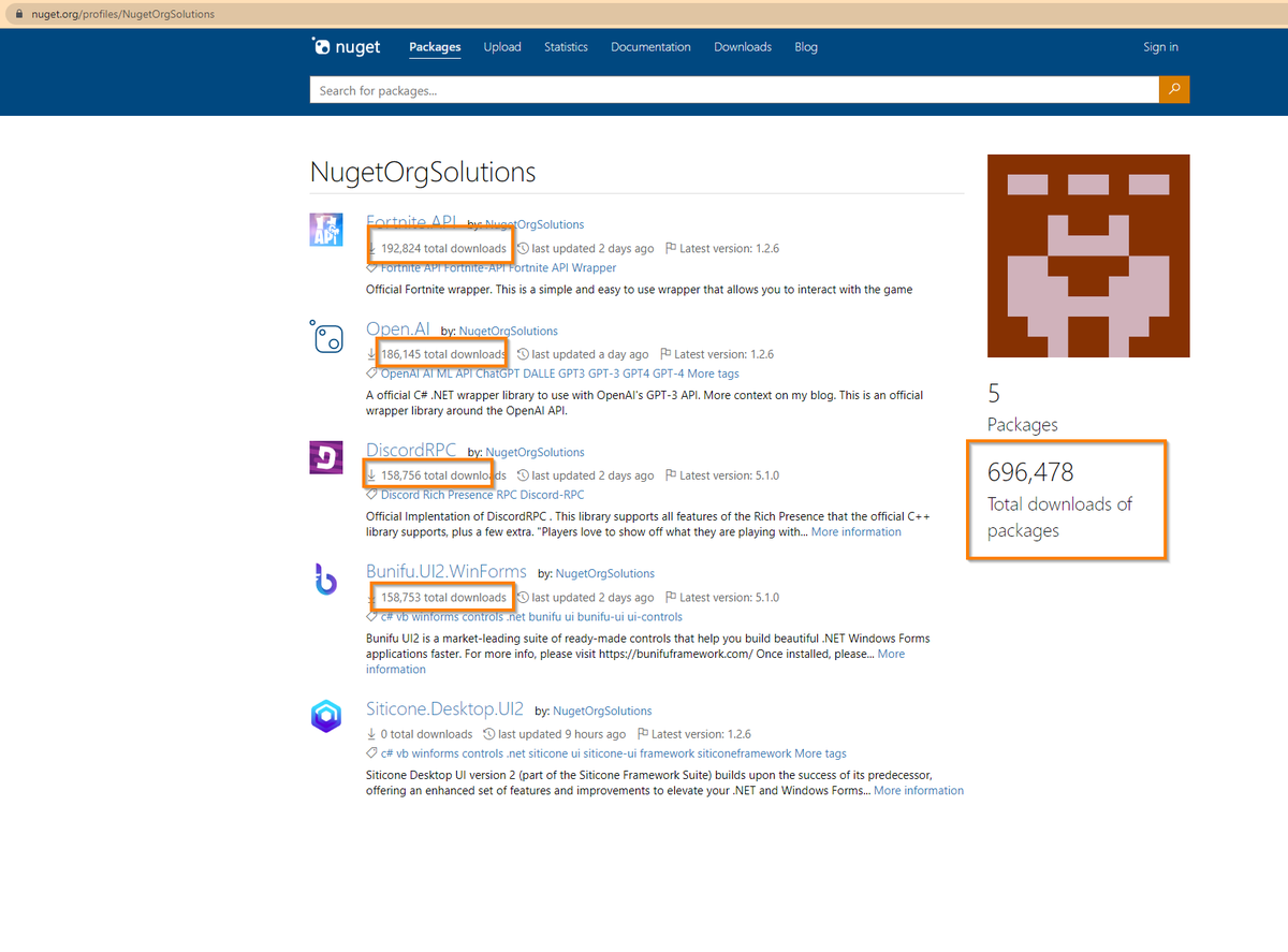 m0dafinil's tweet photo. I imagine that these numbers were inflated by the package developer to push them higher, but I also know that not all are fake and some company is about to have a really bad day. https://t.co/zAcfFgzxcf