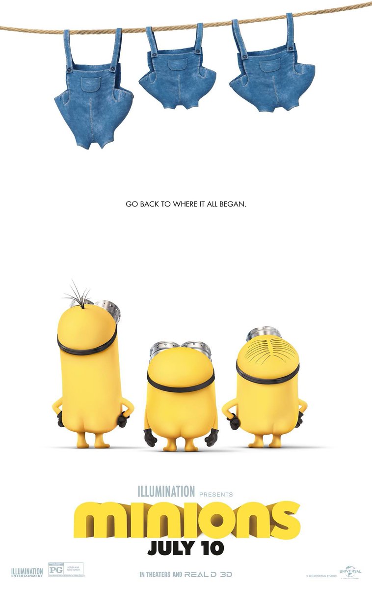 Happy 8th Anniversary to Minions! 🥳🎉

#Minions #PierreCoffin #SandraBullock #JonHamm #SteveCoogan #JenniferSaunders #KatyMixon #MichaelBeattie #SteveCarell #GeoffreyRush @HeitorPereira_ #ClaireDodgson #ChrisMeledandri #JanetHealy #DespicableMe