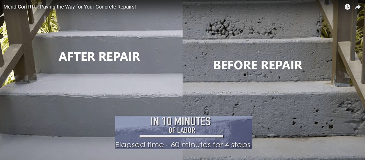ControlGraffiti's tweet image. Repair your concrete using our Mend-Con RTU
 
Questions? Call today!
(630)-675-4509
exteriorcoatings.com
 
#concrete #concreteconstruction #concretelife #concretecoatings #concretefloors #epoxy #epoxyresin #epoxyflooring #DIY #diycrafts #smallbiz #coatings #coatingsindustry