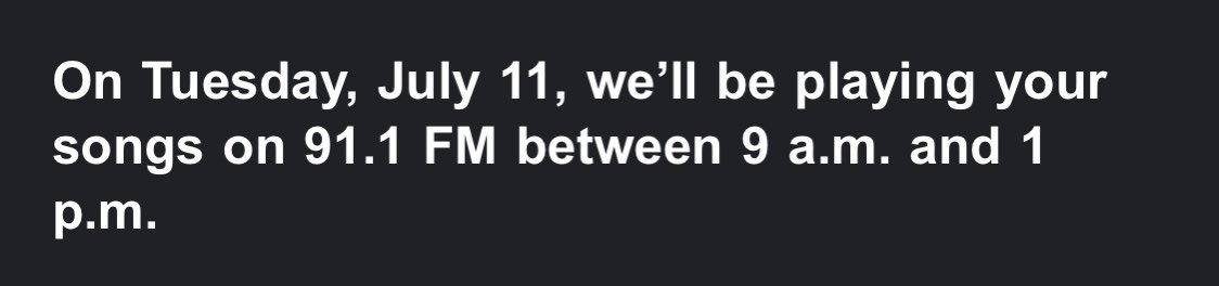 Dso_Nyce's tweet image. Finally made it #inrotation @Vocalo 🥹🤞🏾