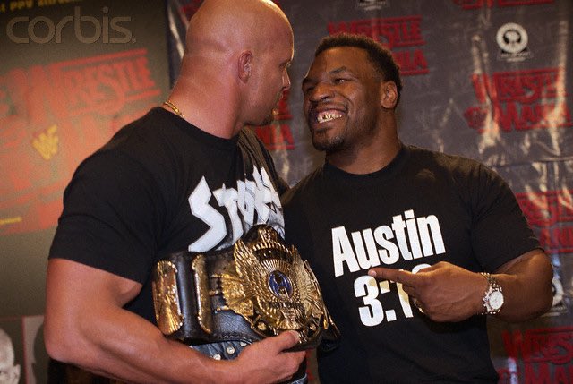 RT @felixguzmandr: Mike Tyson and Stone Cold Steve Austin https://t.co/nWCcBlOngp