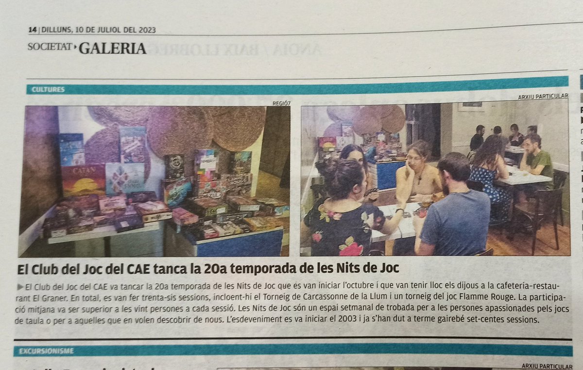 Club del Joc tweet media