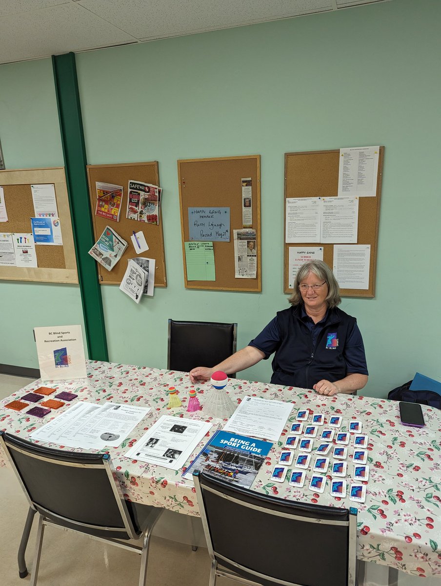 bc_blind's tweet image. BC Blind Sports has a table at the CNIB Mobile Hub in Terrace. Come check us out at 3226 Kalum Street if you're in the area!