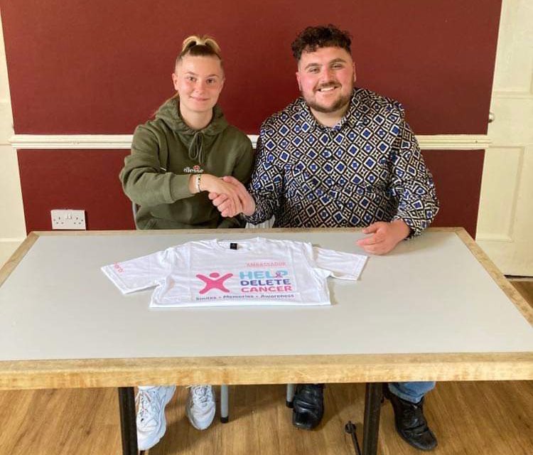 Delete_Cancer's tweet photo. Delighted to announce one of our own @hollywilliamsxo has become an official ambassador of ours ✍️

Formerly of @NorwichCityWFC, Holly has a great attitude on &amp; off the pitch &amp; we feel is a perfect fit into what we strive to achieve here at HDC

Smiles, Memories &amp; Awareness ❤️🎗️ https://t.co/Nt4bR7DU7j