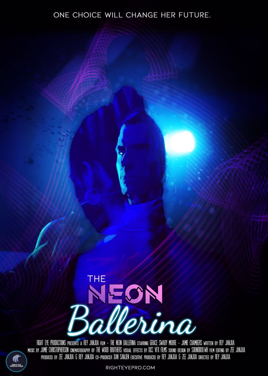 Razzar's tweet photo. Hey peeps, check out this #brand #new #poster for my #upcoming #scifi #action #movie The Neon Ballerina starring @GraceSwabyMoore @JamieBChambers Score by #JamieChristopherson
Produced by the R.E.P Knights.
Here the link to trailer check it out https://t.co/PuypEnE5hu
#action https://t.co/zn8GMfYSvp
