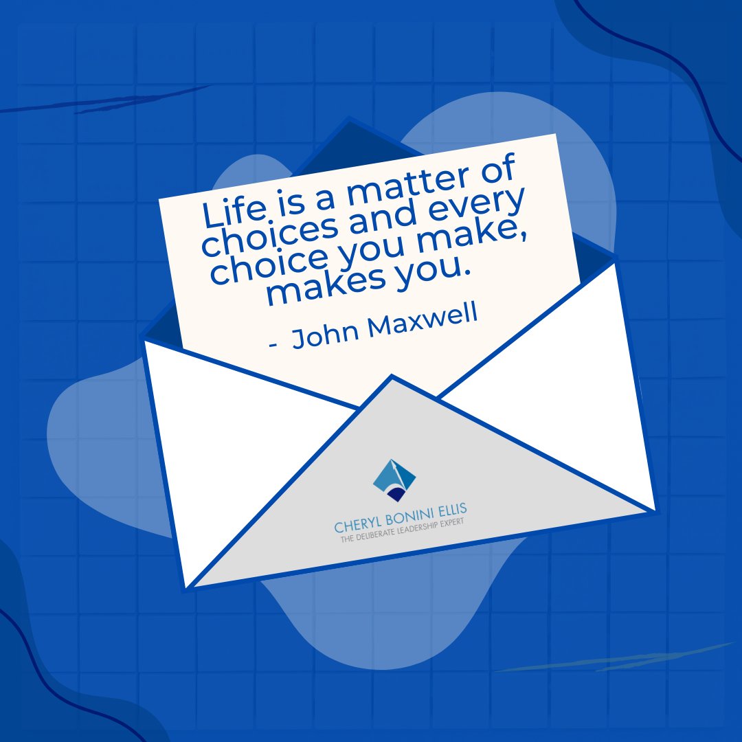 cabonini's tweet photo. Life is a matter of choices and every choice you make, makes you. ~ John Maxwell 

Are there any recurring patterns or themes in the choices you make? How do these choices contribute to the person you are becoming? https://t.co/tCK0iuGmAW