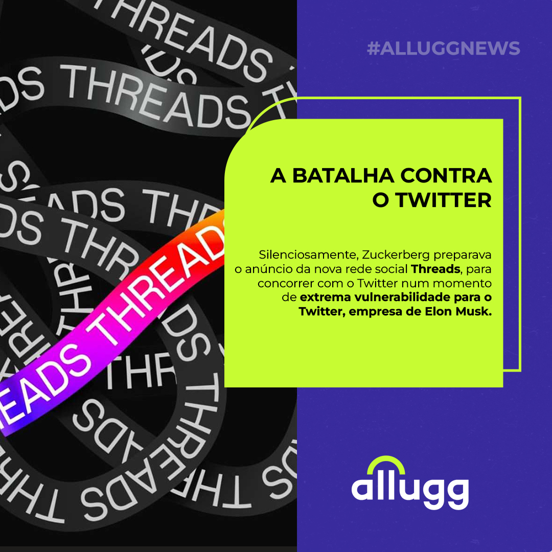 Alluggbr's tweet image. #AlluggNews

Com a proposta de ser uma rede de conversação baseada em texto, O Threads se torna o maior concorrente do Twitter.

E aí, conta aqui nos comentários o que está achando dessa nova rede social?

#threads #twitter #markzuckerberg #elonmusk