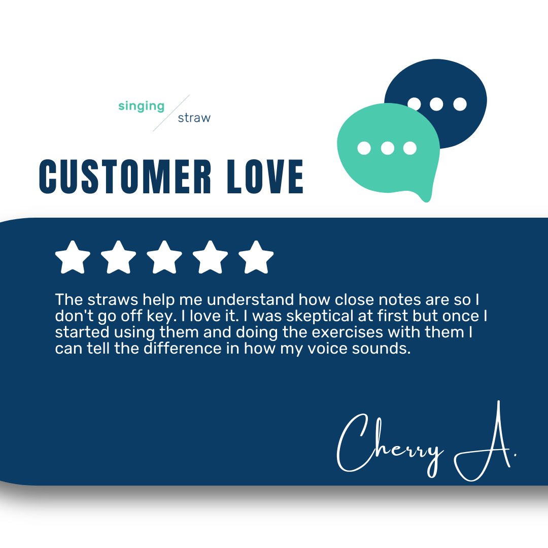 singingstraw's tweet image. Thank you for all the love and support! Keep up the amazing work 🥰

#singingstraw #sspro #sovt #singingtips #vocalhealth