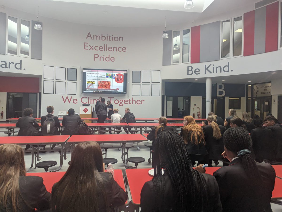 GA_FunFriday's tweet photo. GA Fun Friday Bingo!

It was great to see so many of our Year 10s get involved, with sweet treats for the winners!

@GloucsAcademy 
@GreenshawTrust https://t.co/g51RfLvx8B