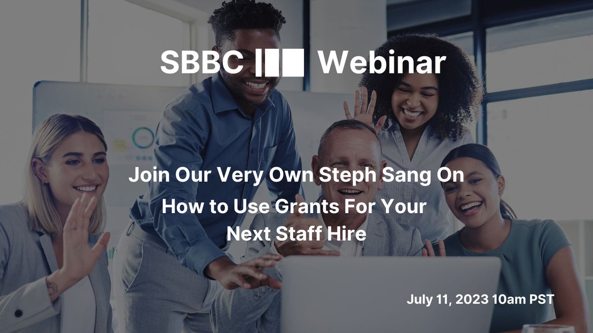 GrantedCanada's tweet photo. 🗓️ Join us TOMORROW on July 11th at 10AM PST to discover how to unlock 💸hiring grants💸 for business growth. By @SmallBusinessBC, led by Grant Angel Steph Sang, we'll explore grant options and streamline the process. See you there! #Grants #funding #smallbusinessdevelopment 📢 https://t.co/pI4VXw0yDc