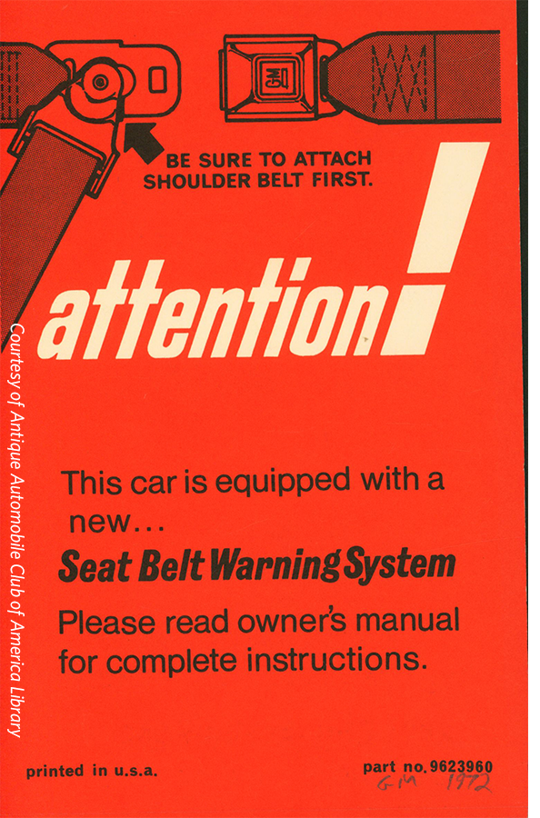 uspto's tweet image. Buckle up for this look back at history! Seat belts have undergone many changes to reach their universal inclusion in American automobiles. Check out @NHTSAgov to learn more. A big round of applause for all inventors for their contributions to keeping Americans safe on the roads.