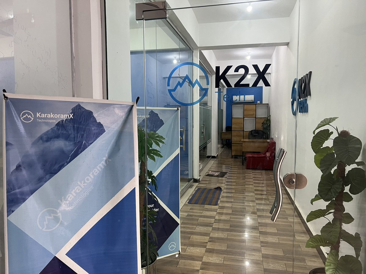 eumarfarooqgul's tweet photo. It was a great pleasure visiting @K2xTech a Peshawar based IT Company which works globally and have a good role in the IT industry on KP level along with my friend #Shahab  
Discussed many important aspects of the ecosystem

#YouthConclave #fellowship #industry #Technology #yic https://t.co/zZNVSZTT2P
