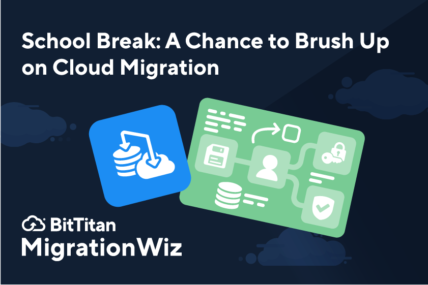 BitTitan's tweet photo. With BitTitan and MigrationWiz by your side, you can get a lot done over the relative quiet of a school break. So when faculty, staff, and students return, they can begin exploring the expanded capabilities you’re making available to them. Learn more here: https://t.co/W7OtJ64aRf https://t.co/e2bQRVkBtN