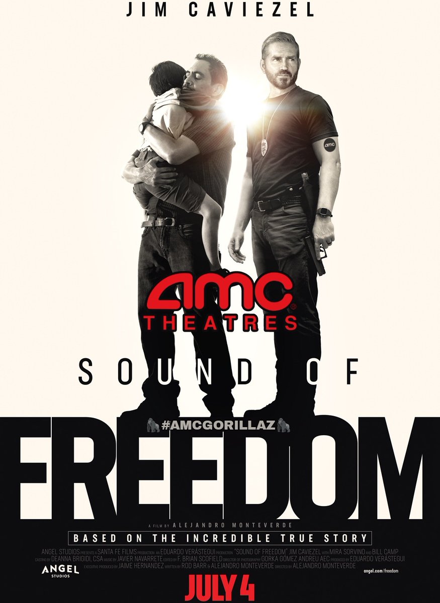 @DC_Draino Who are these deniers protecting?! Child trafficking is REAL.

#SoundOfFreedom is based on true events and, is raising awareness on child trafficking.  I implore all of you to go see this film🙏

@AMCTheatres🍿
@AngelStudiosInc🪽🎥
#2MillionFor2Million 
#AMCGORILLAZ🦍🦍