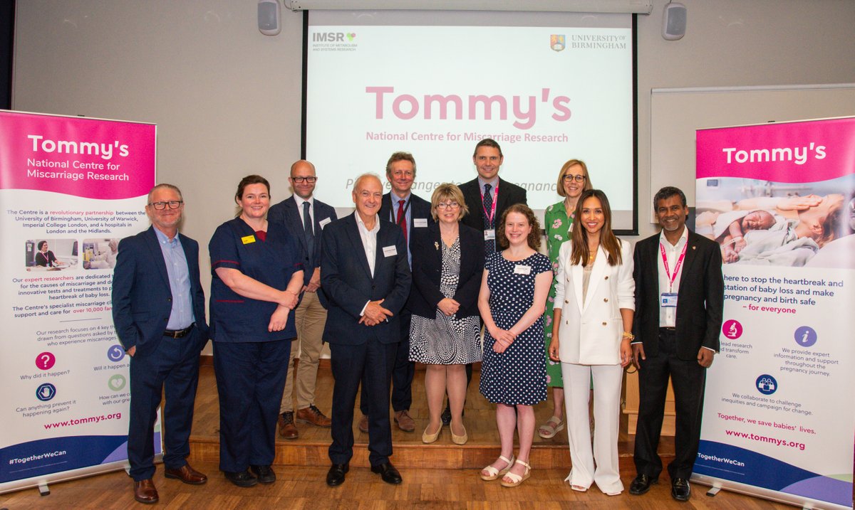 tommys's tweet photo. Thank you to @mariacaulfield, @_OliviaBlake and @KlassMyleene for joining us today at our National Centre for Miscarriage Research.

We feel hopeful this important visit will mean positive steps for the recommendations outlined in our #MiscarriageMatters campaign. https://t.co/3q2txct6By