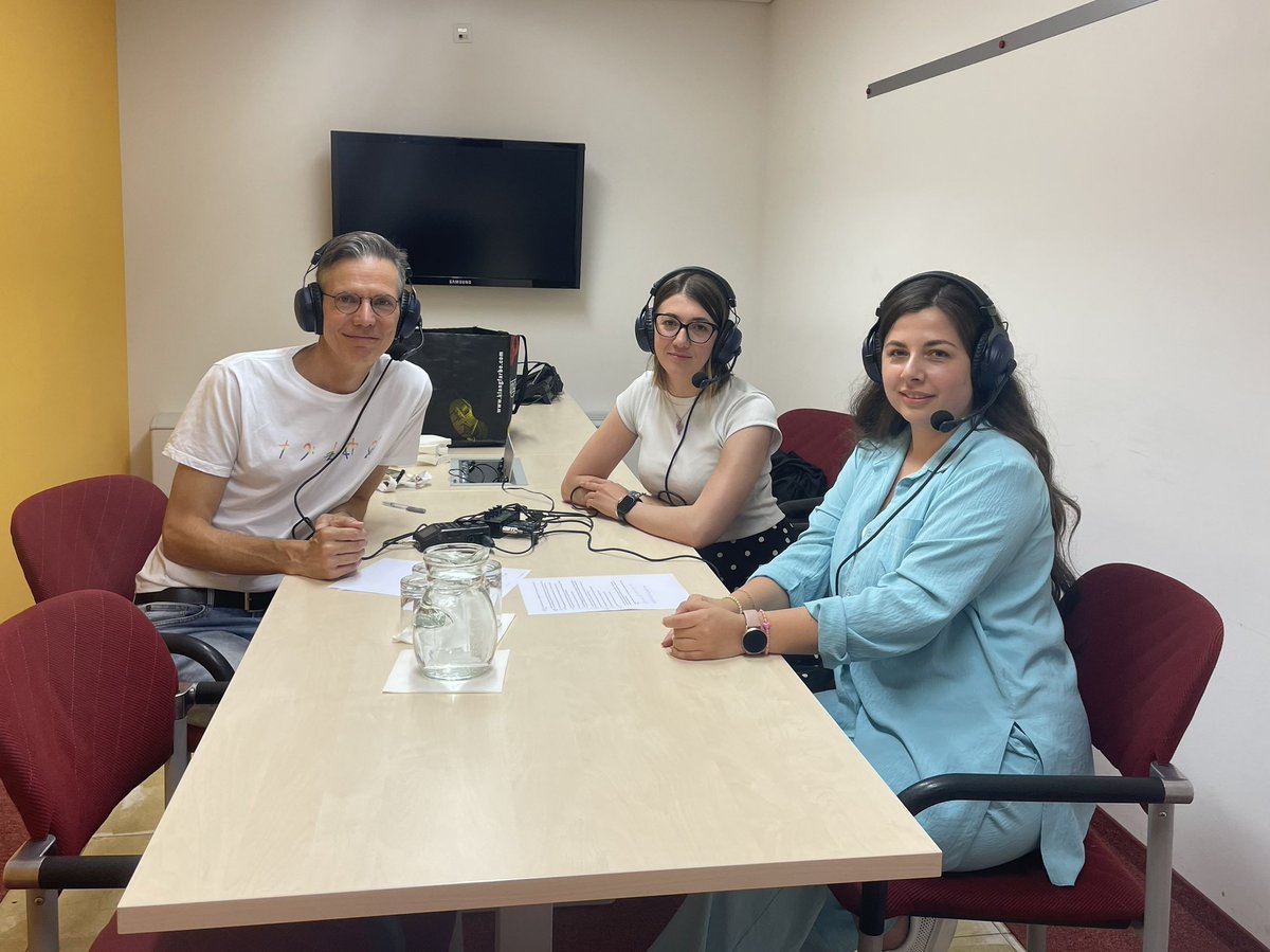 Recorded the podcast about trade union movements during the war time in Ukraine for <a href="/oegb_at/">ÖGB</a> 
<a href="/Kate_voloshko/">Kate</a> 
#StandWithUkraine